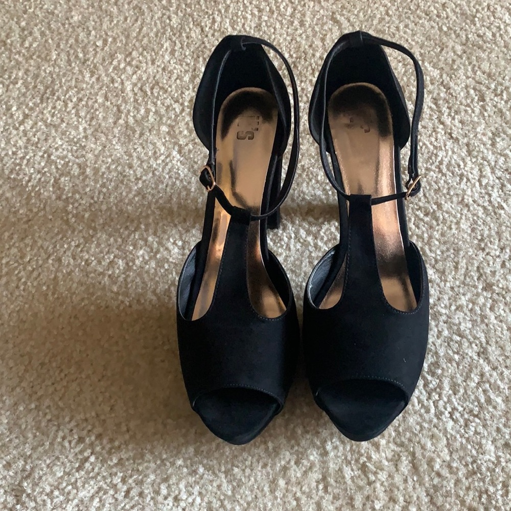 Black Platform Heels